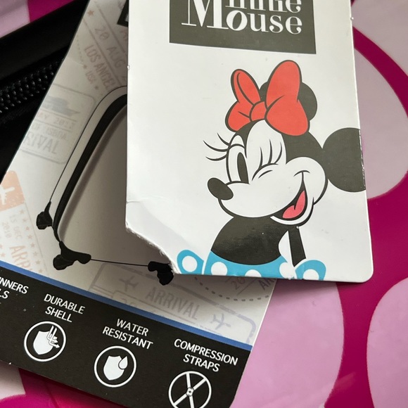 Pink Minnie Mouse Suitcase/ Luggage - Picture 3 of 4